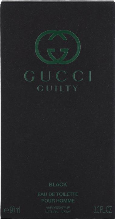 Actual product image Gucci Guilty Black (Eau de toilette, 90 ml)