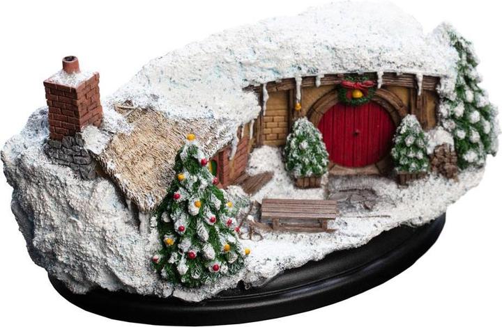 Actual product image Weta Workshop Le Hobbit Un voyage inattendu statuette 35 Chemin des Trous-du-Talus Christmas Edition 7 cm