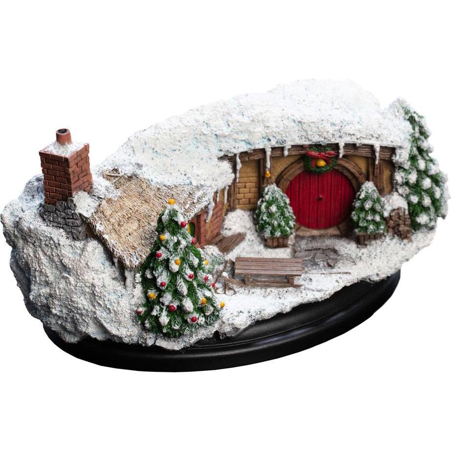 Thumbnail - Weta Workshop Le Hobbit Un voyage inattendu statuette 35 Chemin des Trous-du-Talus Christmas Edition 7 cm