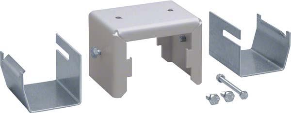 Actual product image Hager TEH DABA50080109006 Holder set for DABA50080 white aluminium sheet steel (Duct, 7 cm)