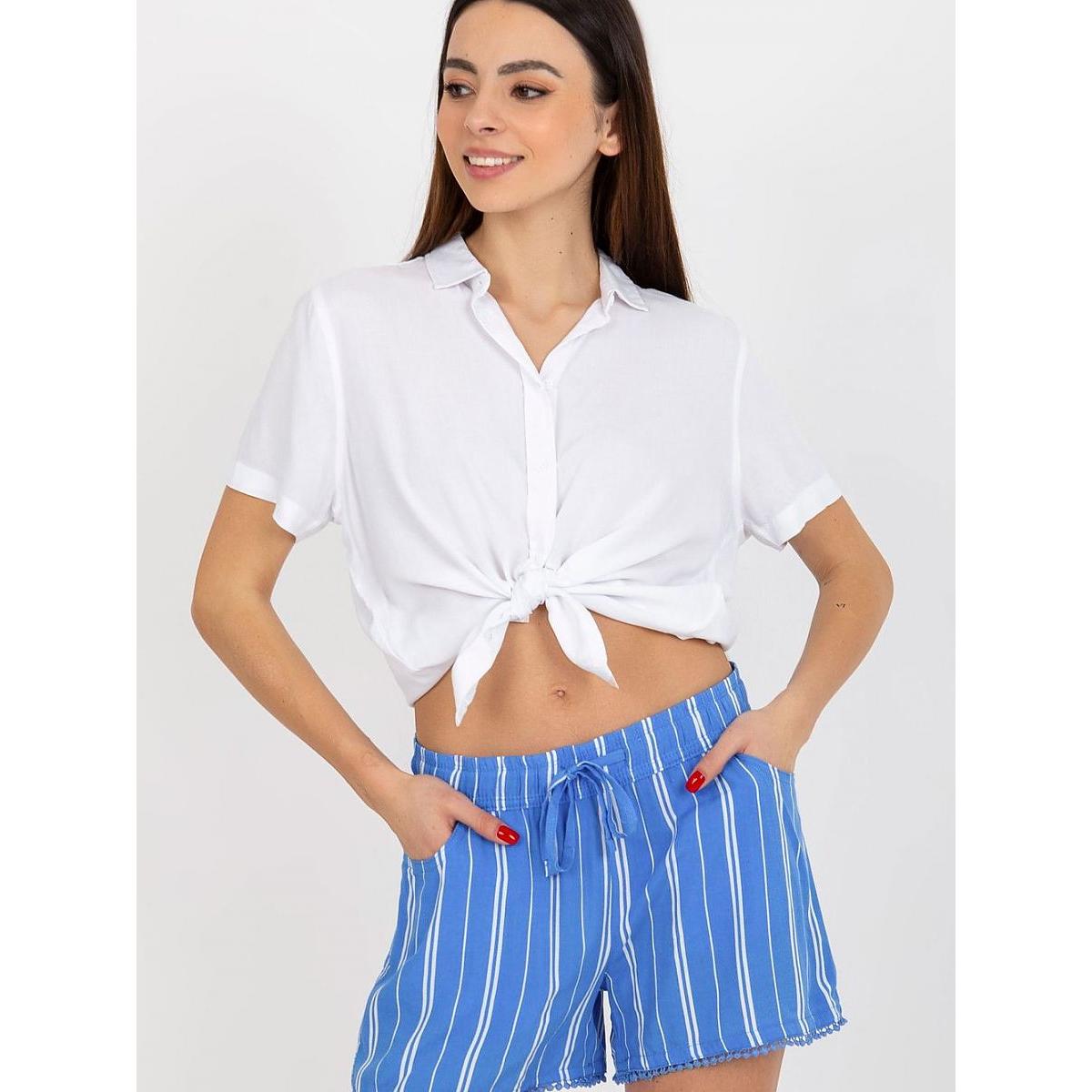 Fresh Made, Damen, Shorts, Shorts, Blau, (L)
