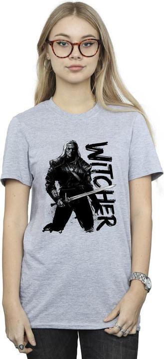 Produktbild Netflix The Witcher Sketch Geralt TShirt (S)