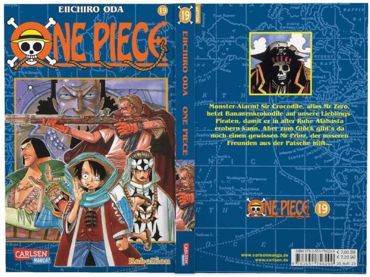 Produktbild One Piece, Band 19 (Deutsch, Eiichiro Oda, 2002)