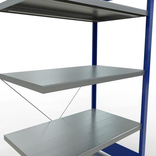 Actual product image Schulte Lagertechnik MULTIplus330 boltless bay system with cross brace