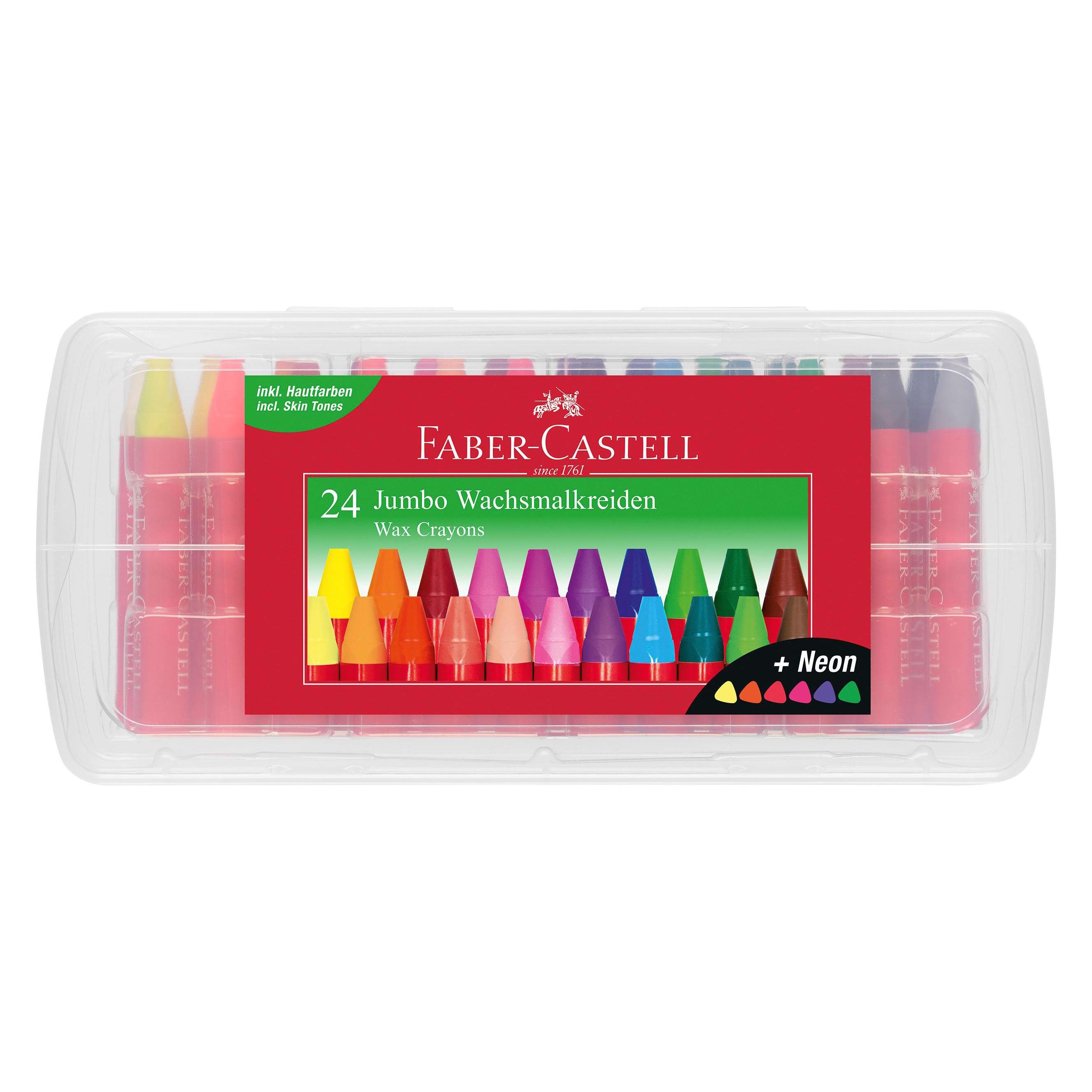 Faber-Castell, Malstifte, Jumbo (24x)