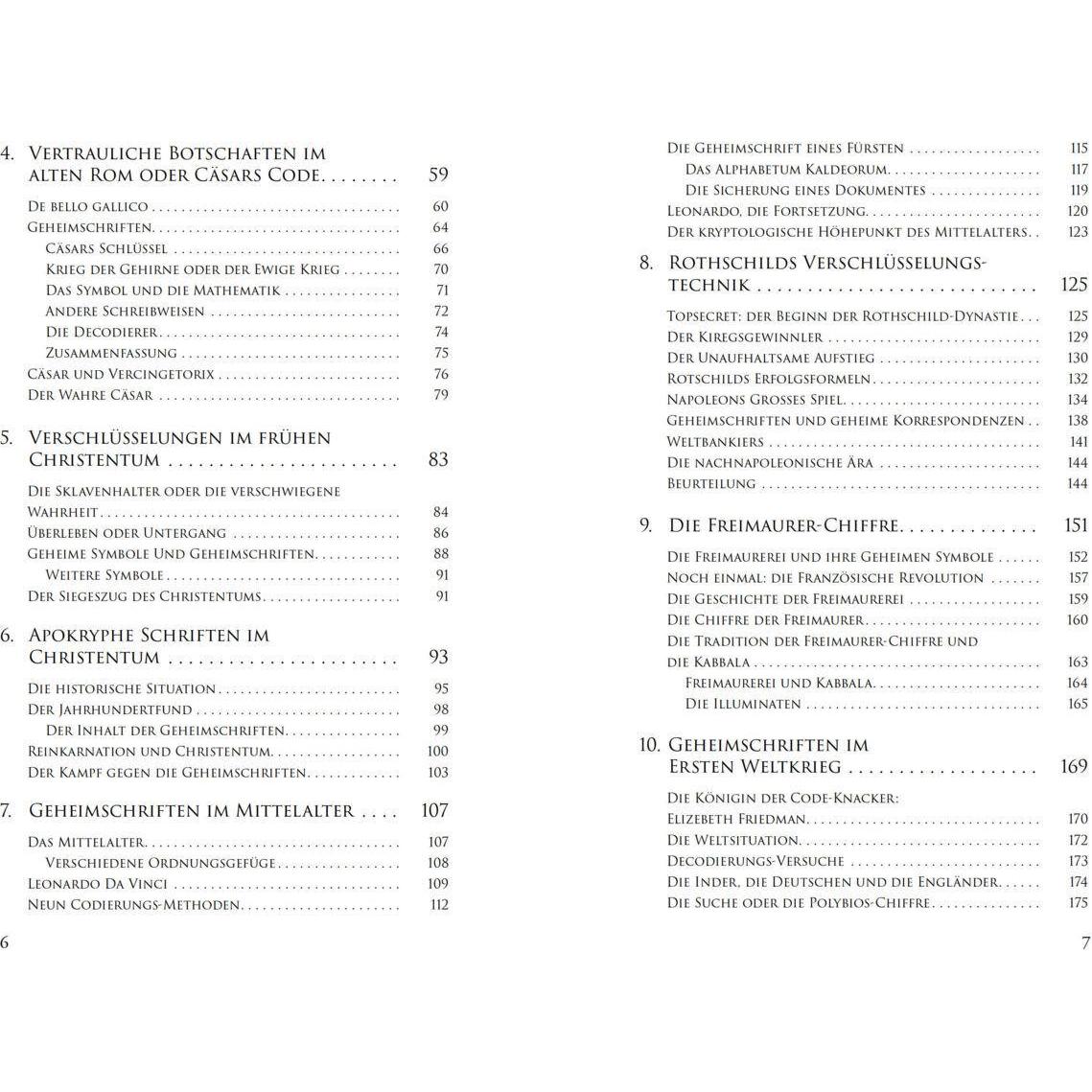 Thumbnail - Geheimschriften. Die verschlüsselte Kommunikation der Geheimdienste, Geheimbünde, Wirtschaft und, Sachbücher von Frank F...