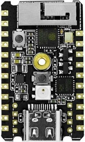 Actual product image M5Stack Developer board M5Stamp C3 Mate with pin headers