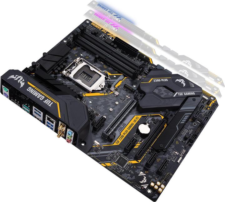 Produktbild ASUS TUF Z390-Plus Gaming (LGA 1151, Intel Z390, ATX)