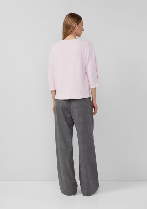 Produktbild s.Oliver Sweatshirt Sweatshirt aus Scuba mit 3/4-Arm (34)