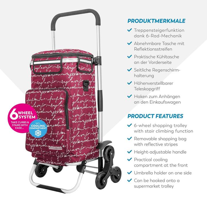 Actual product image Rubberneck Klappbarer Einkaufstrolley