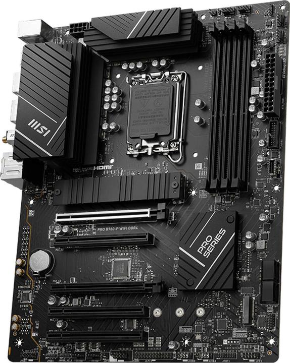 Image du produit MSI PRO B760-P WIFI (LGA 1700, Intel B760, ATX)