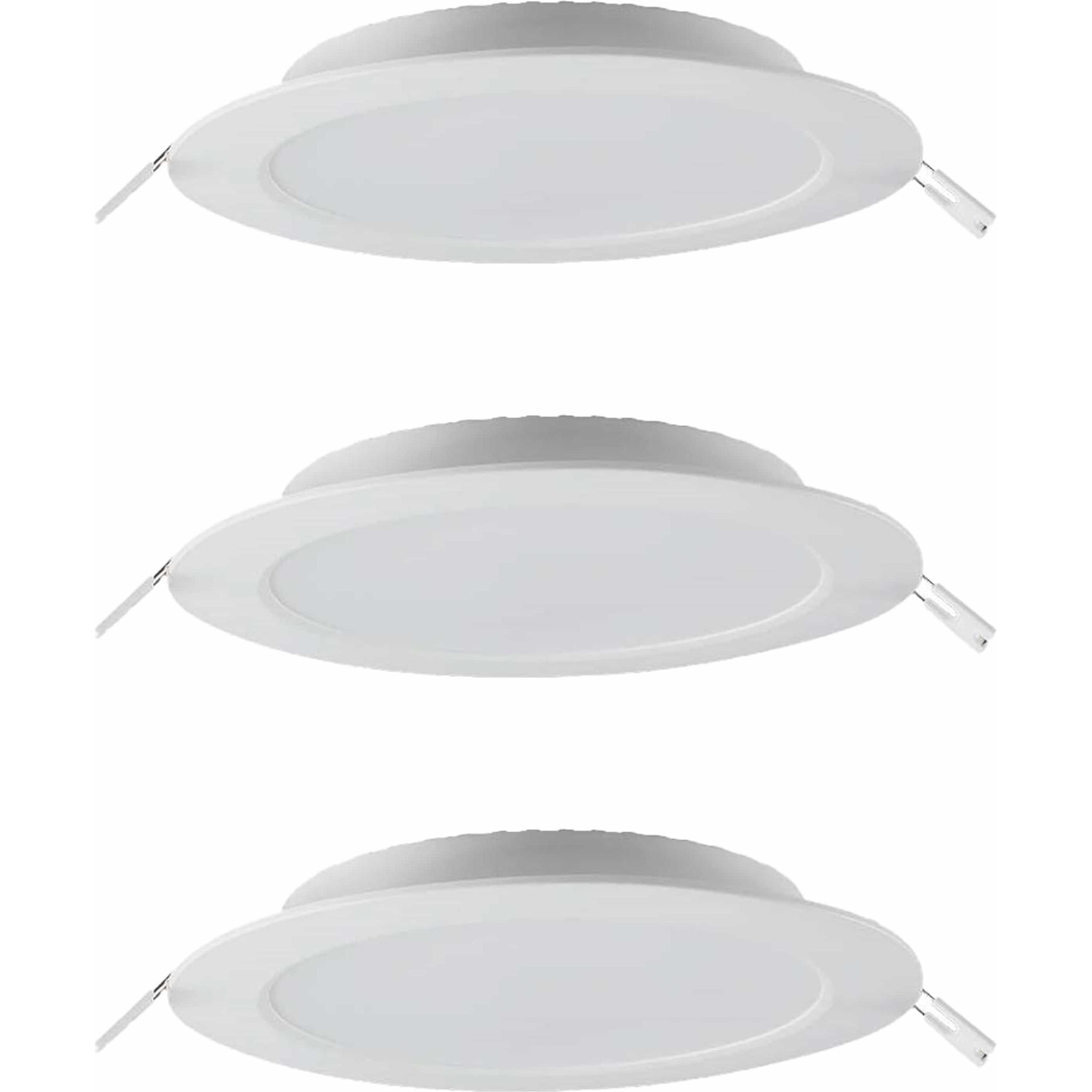 Thumbnail - V-TAC, Wandleuchte + Deckenleuchte, LED-Einbauleuchte VT-61003, EEK: E, 3 W, 330 lm, 3000 K, 90,5 mm, 3 Stück (330 lm)