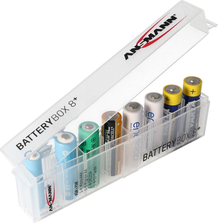 Image du produit Panasonic Accu Eneloop Mignon 8x AA dans une boîte de rangement pratique (8 pcs, AA, 1900 mAh)