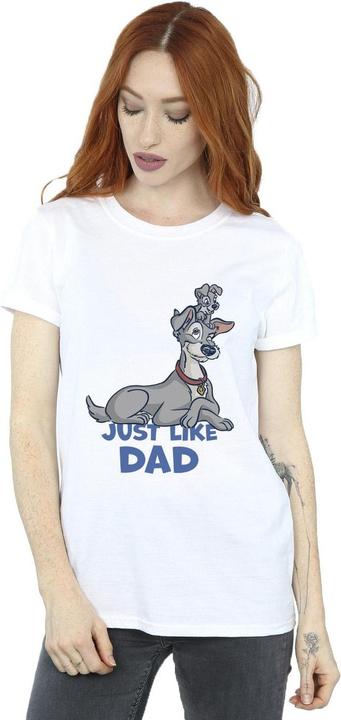 Produktbild Disney Lady And The Tramp Just Like Dad TShirt (XXL)