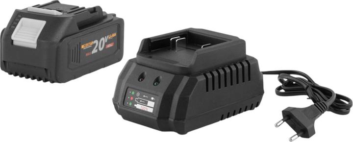 Immagine prodotto Procraft PGA22-1B-C Akku Winkelschleifer 20 V 125 mm Brushless + 1x Akku 4,0 Ah + Ladegerät + (125 mm)