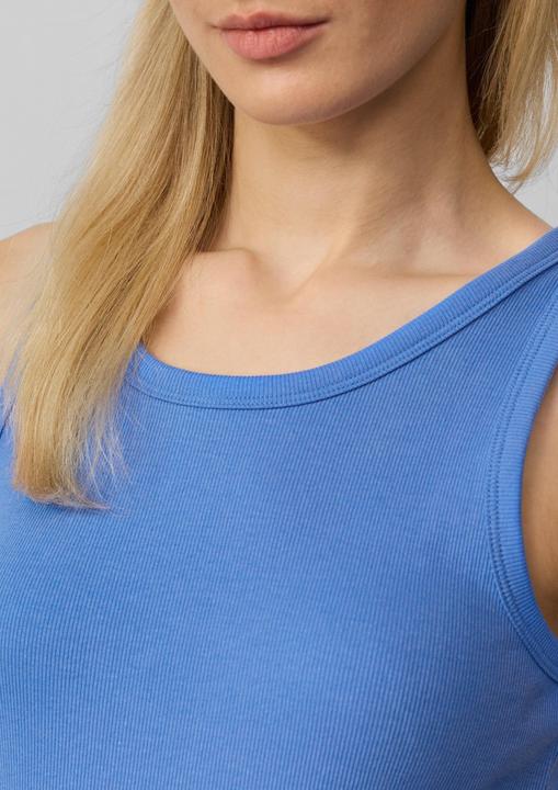 Produktbild s.Oliver T-Shirt Elastisches Top mit Rippstruktur (40)