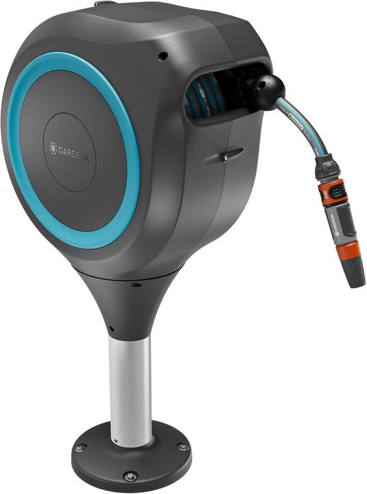 Gardena RollUp M - hose reel, Patio, turquoise (20 m)