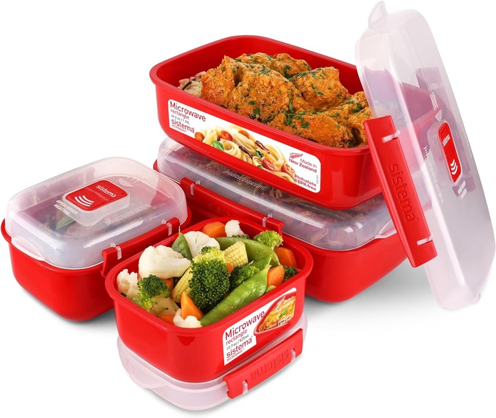 Produktbild Sistema Microwave-Heat & Eat Frischhaltedosen Set (1.25 l)