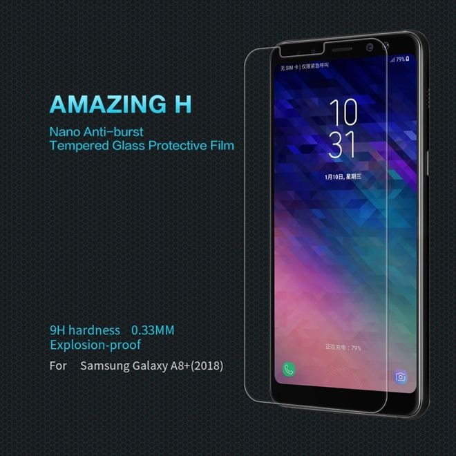 Produktbild Nillkin Amazing H (1 Stück, Samsung Galaxy A8+)
