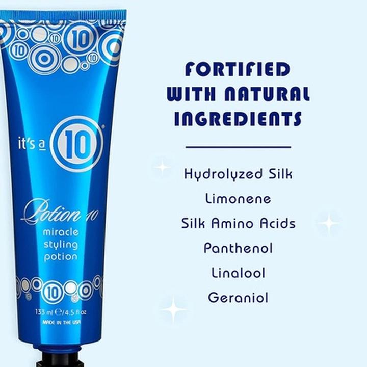 Produktbild It's A 10 It s A 10 Potion 10 Miracle Styling Potion Cream 133ml