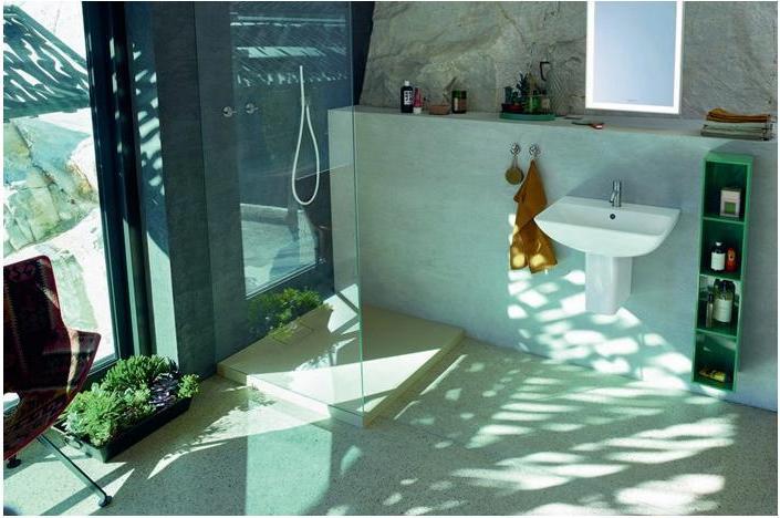 Image du produit Duravit Plan de toilette ME by Starck avec lavabo 550x440mm 1 robinetterie blanc (440 mm, 550 mm)