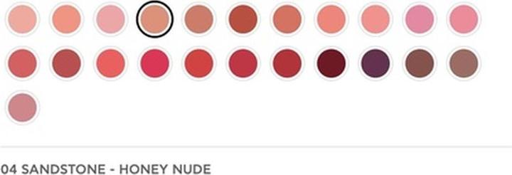 Immagine prodotto Radiant Professional Advanced Care Lipstick Rossetto opaco ultra nutriente con vitamina E 04 Sandst (04 Nudo di pietra arenaria e miele)