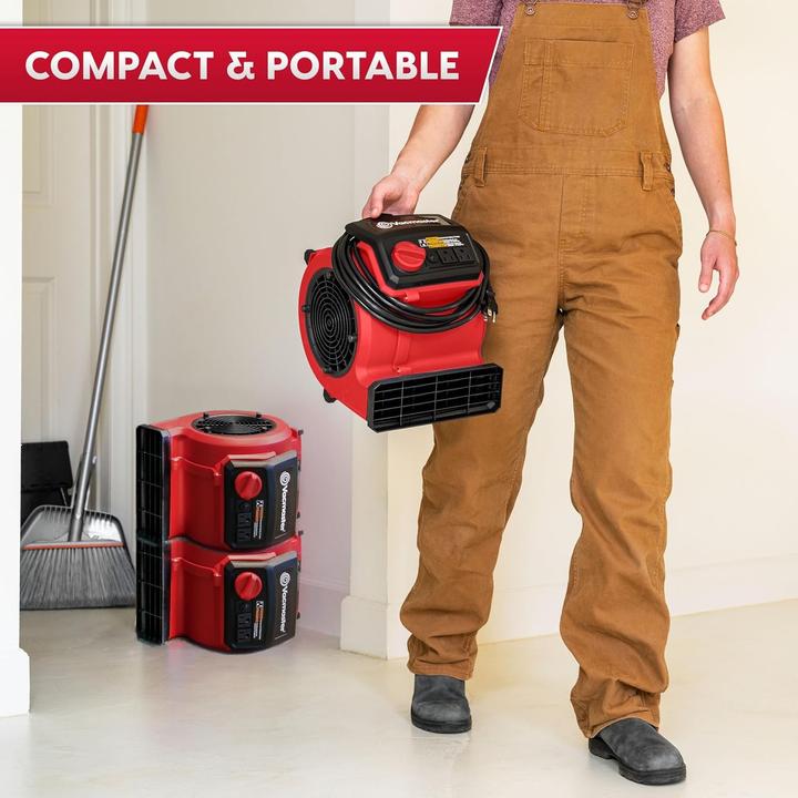 Actual product image Vacmaster Floor Fan Air Mover Utility Blower