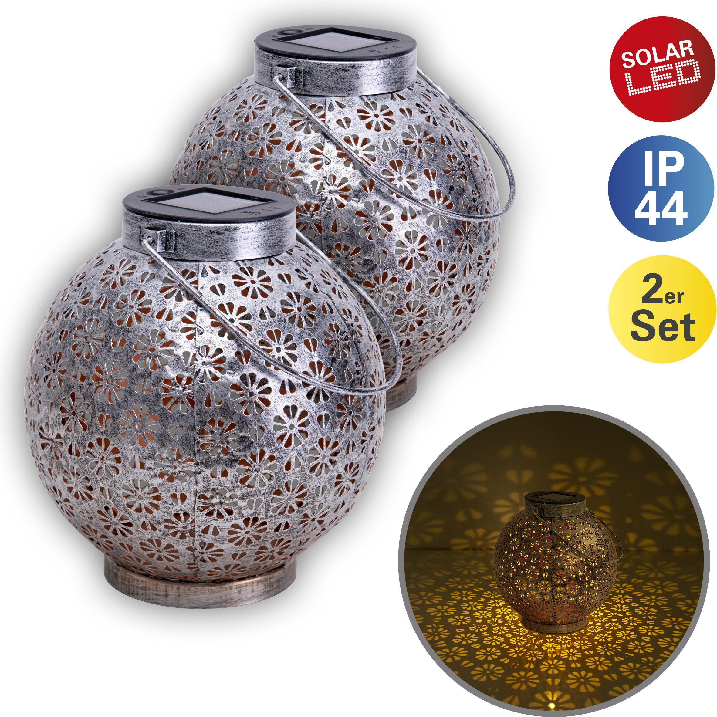 Näve, Gartenbeleuchtung, LED Deko-Solarleuchte (IP44)