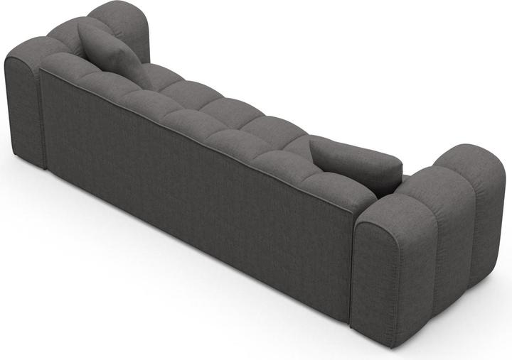 Actual product image Maison Heritage Sofa With Bed Function And Box, "Arden", 3 Seats, Grey, 253x102x70 Made in Europe (3-seater)