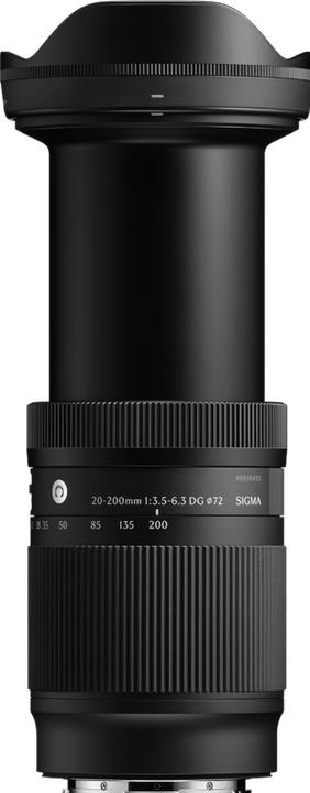 Produktbild Sigma 20-200mm F3,5-6,3 DG | Contemporary (Sony-E) (Sony E, Vollformat)