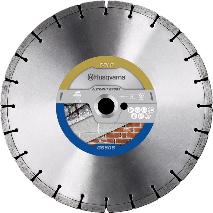 Husqvarna 579 80 41-30 Elite-Cut GS50 Diamantrenscheibe 400 x 25,4/20 mm Nass und Trocken