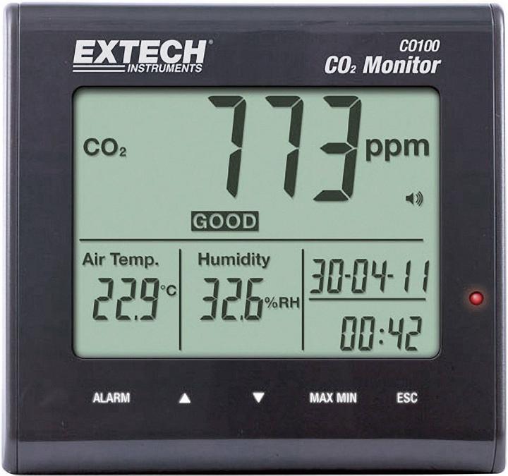 Actual product image Extech CO100 Air Quality Meter