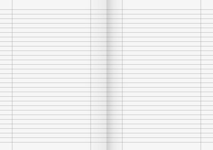 Actual product image Brunnen School exercise book, recycled, ruled 27, inside and outside margins - Office stationery (A4, Lined)