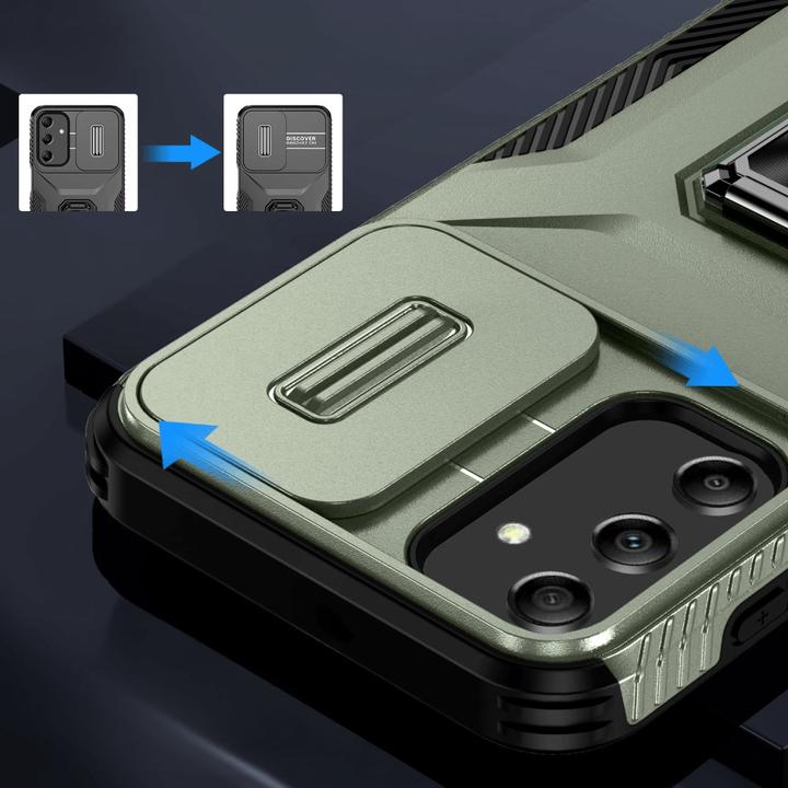 Actual product image Cover-Discount Galaxy A25 5G - Armor Case with kickstand (Samsung Galaxy A25 5G)