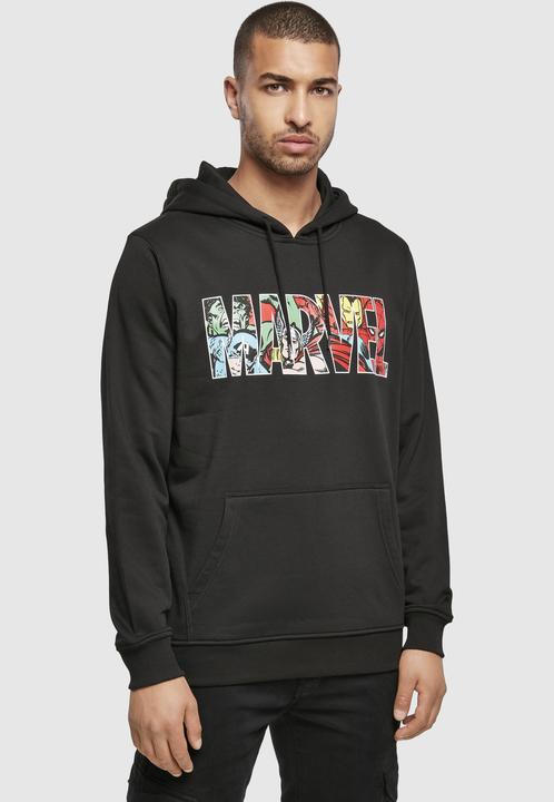 Produktbild Mister Tee Marvel Logo Character Hoody (L)