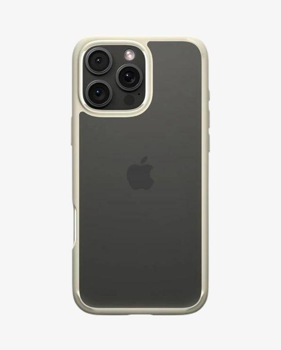 Actual product image Spigen Crystal Hybrid Case iPhone 16 Pro Max Mute Beige (Apple iPhone 16 Pro Max)