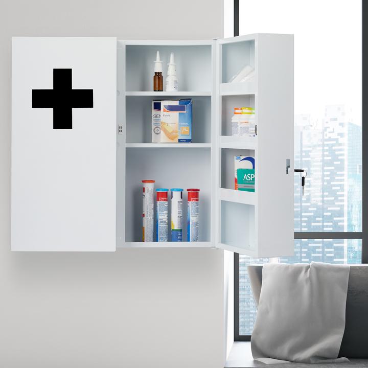 Produktbild Relaxdays Medizinschrank (53 x 19 x 53.5 cm)