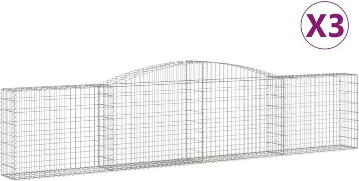 Produktbild vidaXL Gabionenkorb