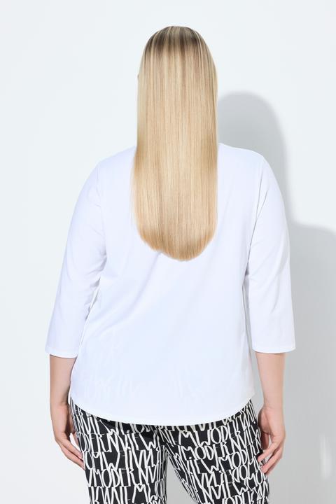 Actual product image Ulla Popken 3/4 Sleeve Tee (60)