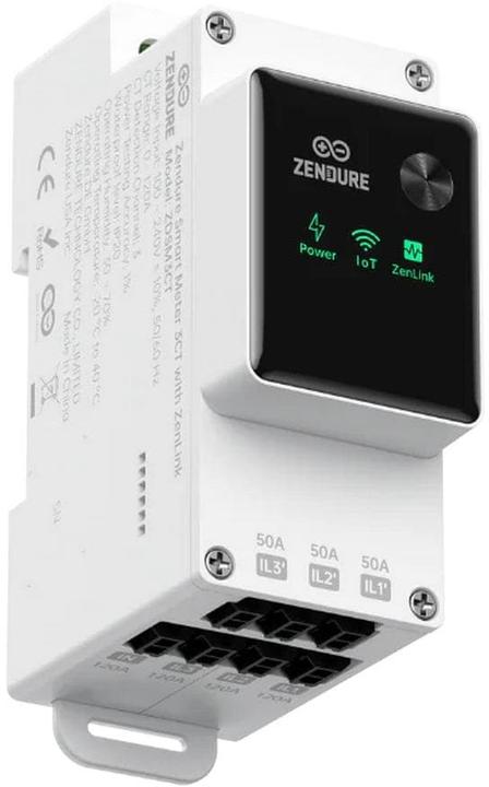Zendure Smart Meter 3CT Stromzähler 3-Phasen LAN/WLAN, Typ