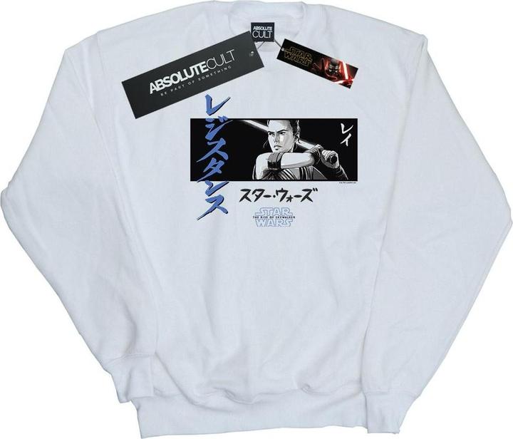 Immagine prodotto Star Wars The Rise Of Skywalker Rey Katakana Art Stripe Felpa Donna (M)