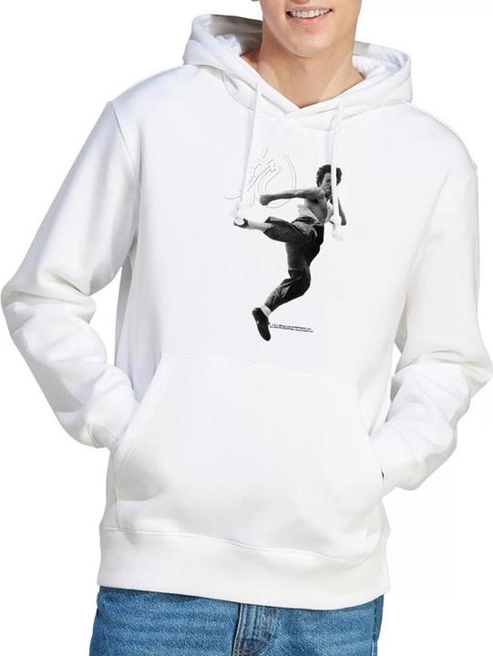 Produktbild Bruce Lee Flying Kick Kapuzenpullover (L)