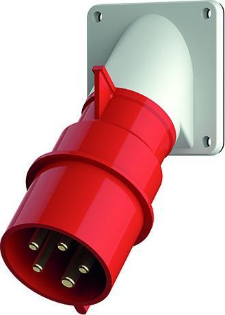 Produktbild Mennekes MEN 432 AnbaugerÃ¤testecker 5P 16A 400V (IEC 60309)