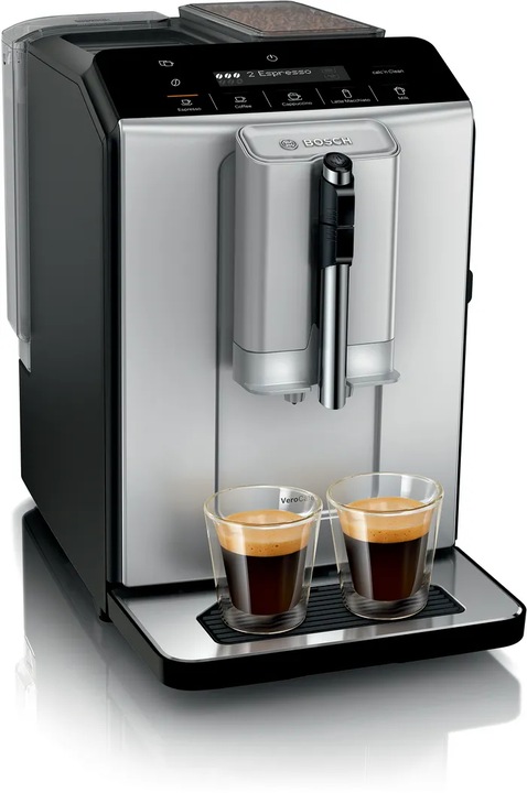 Actual product image Bosch Hausgeräte 2 Espresso volautomaat VeroCafe Silk Silver TIE20301