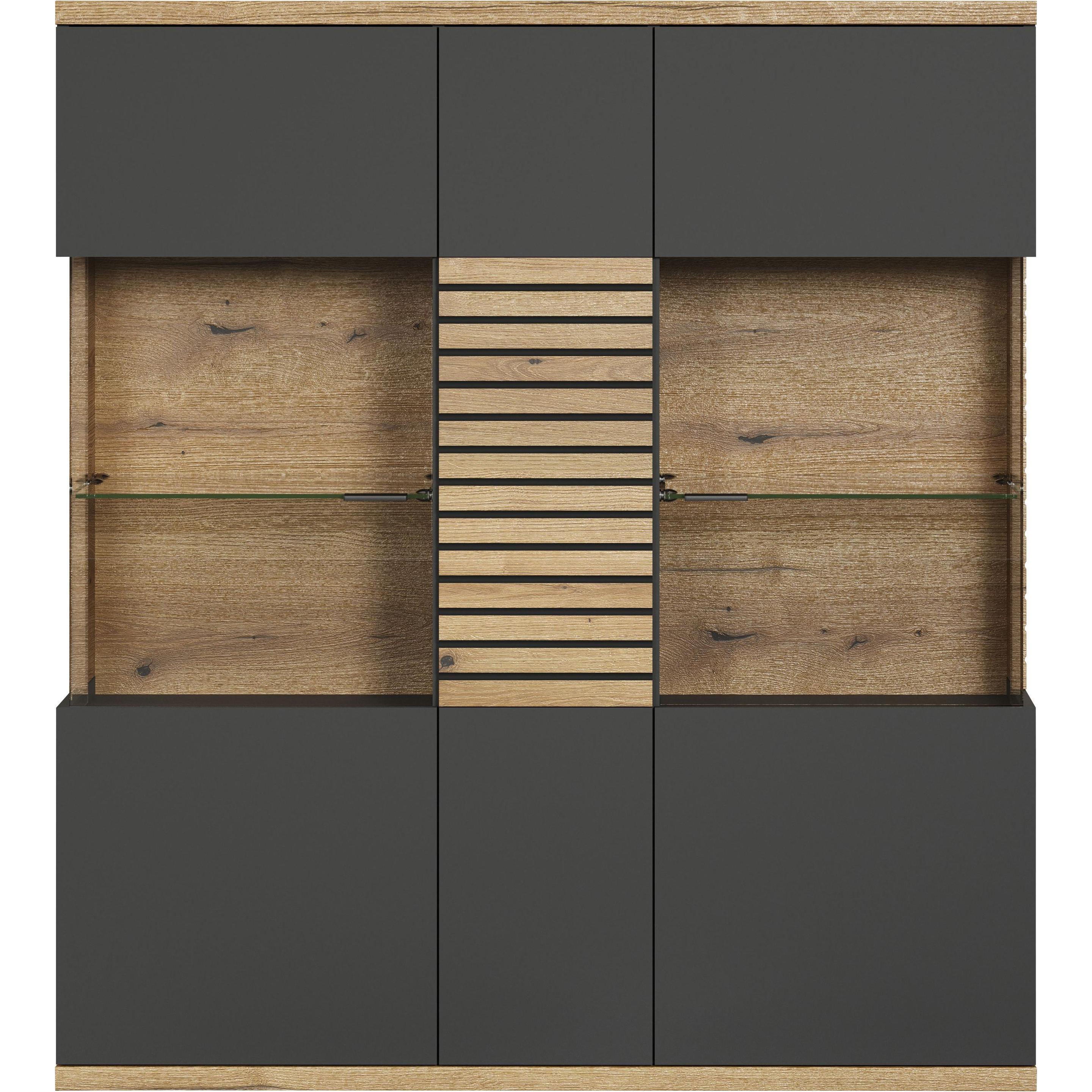 Trendteam, Vitrine + Buffetschrank, Norris