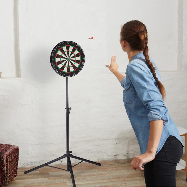 Actual product image Relaxdays Dartboard Stand, Mobile