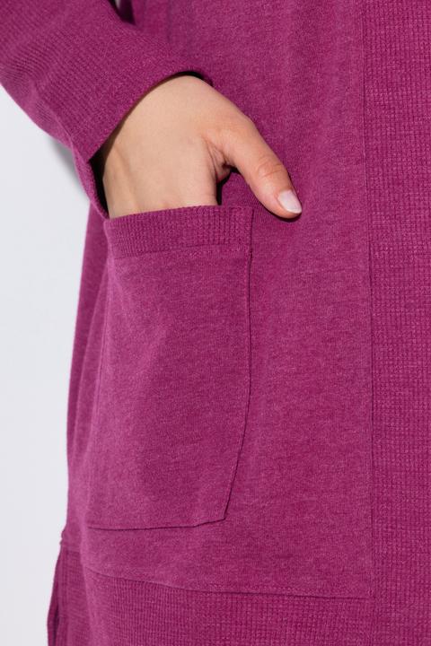 Actual product image Ulla Popken Open Shape Long Sleeve Sweatshirt (56)