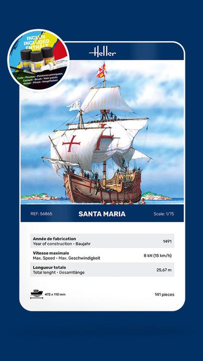 Actual product image Heller Starter Kit Santa Maria