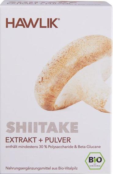 Immagine prodotto Hawlik Estratto di shiitake + capsula di polvere (60 Pezzo/i, Pillole, 57 g)