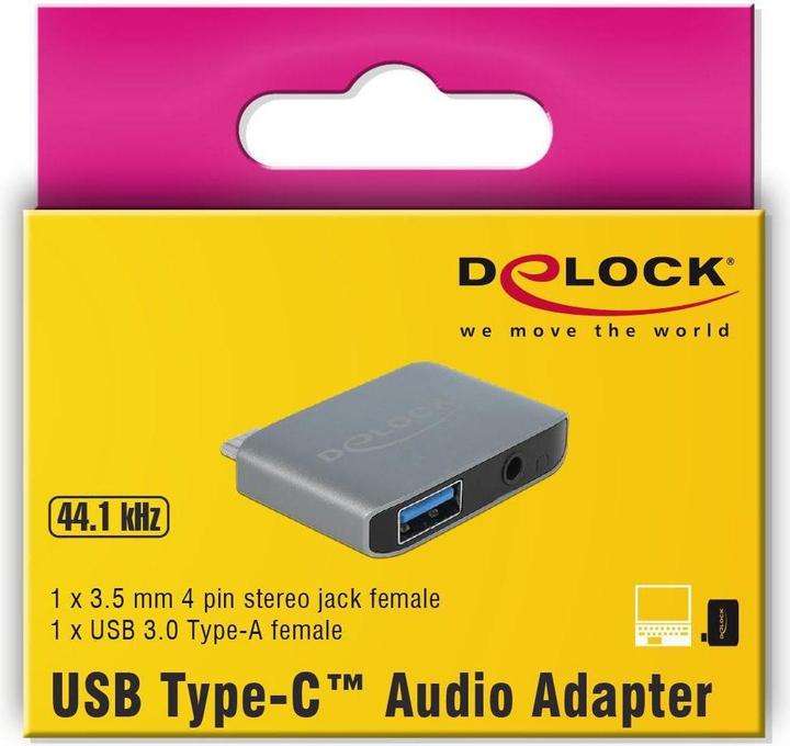 Produktbild Delock Audio Adapter USB Type-C (USB-C)